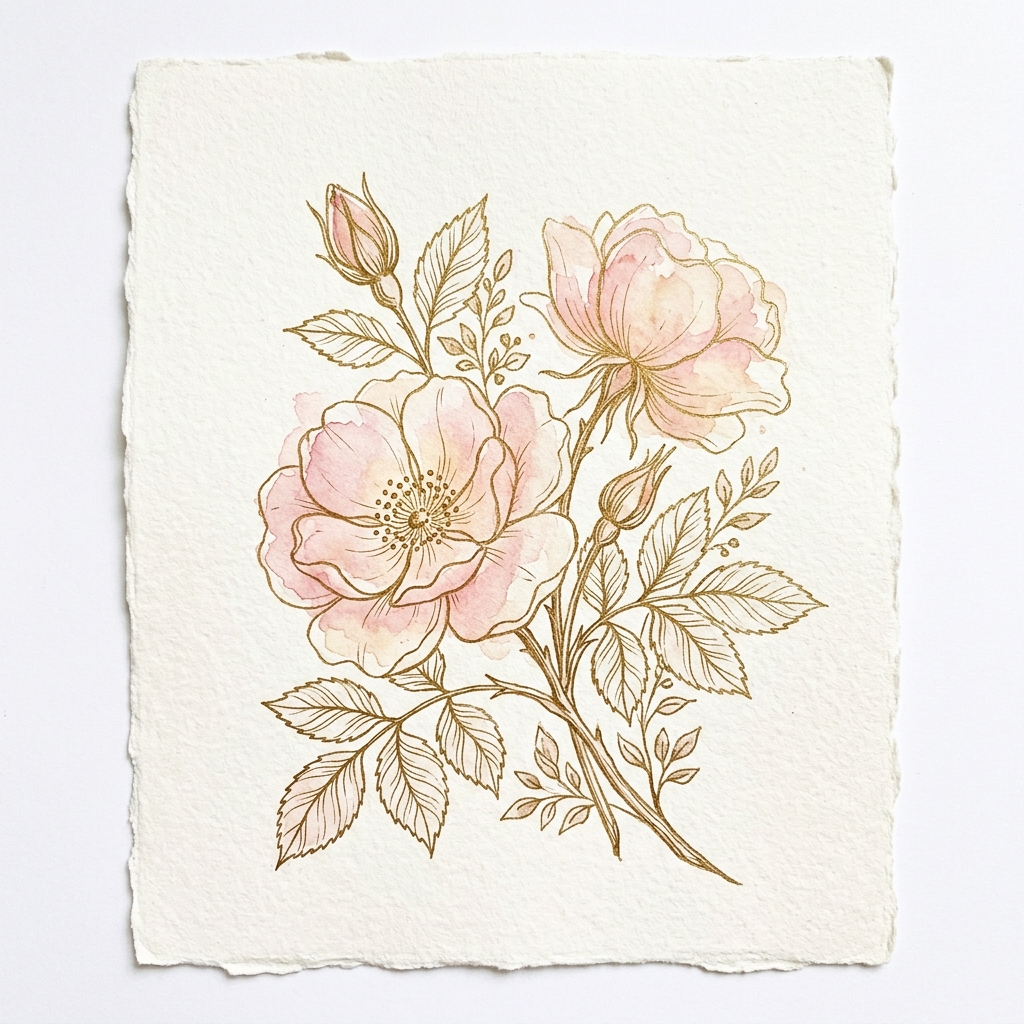 Gilded Flora
